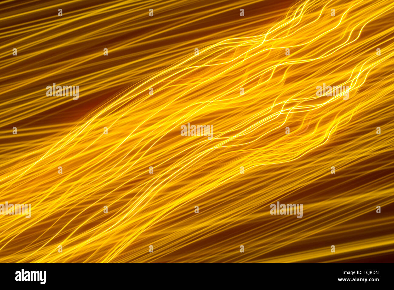 Beweglichen Neonlichter abstrakt Hintergrund. Lange Belichtung geschossen Stockfoto