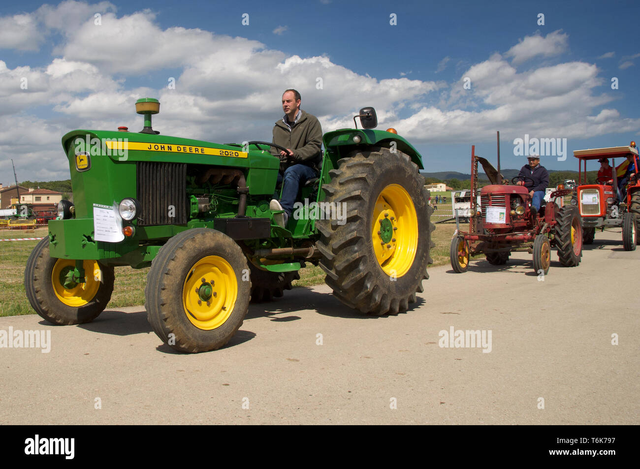 Szene aus Katalanischen Country Fair Stockfoto