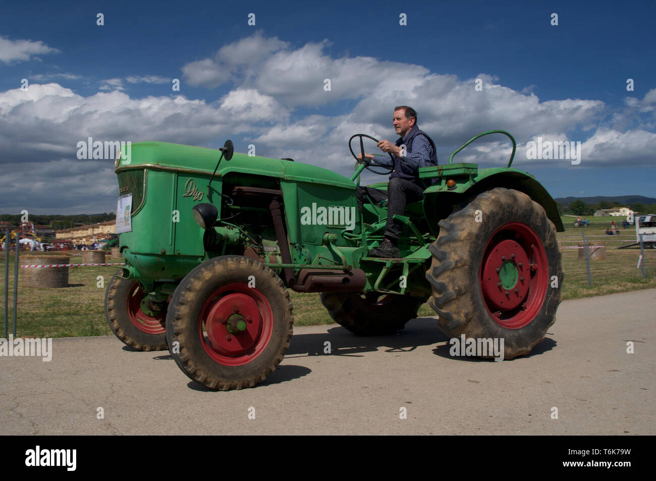 Szene aus Katalanischen Country Fair Stockfoto