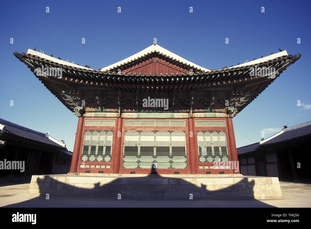 Südkorea Seoul TOKSUGUNG PALACE Stockfoto