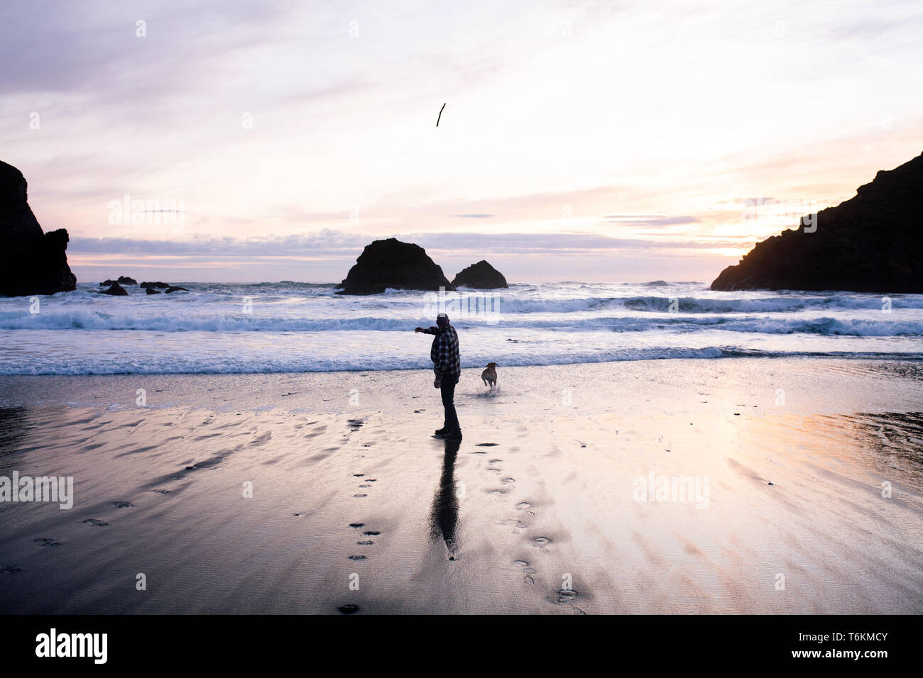San Diego Surfen Stockfoto