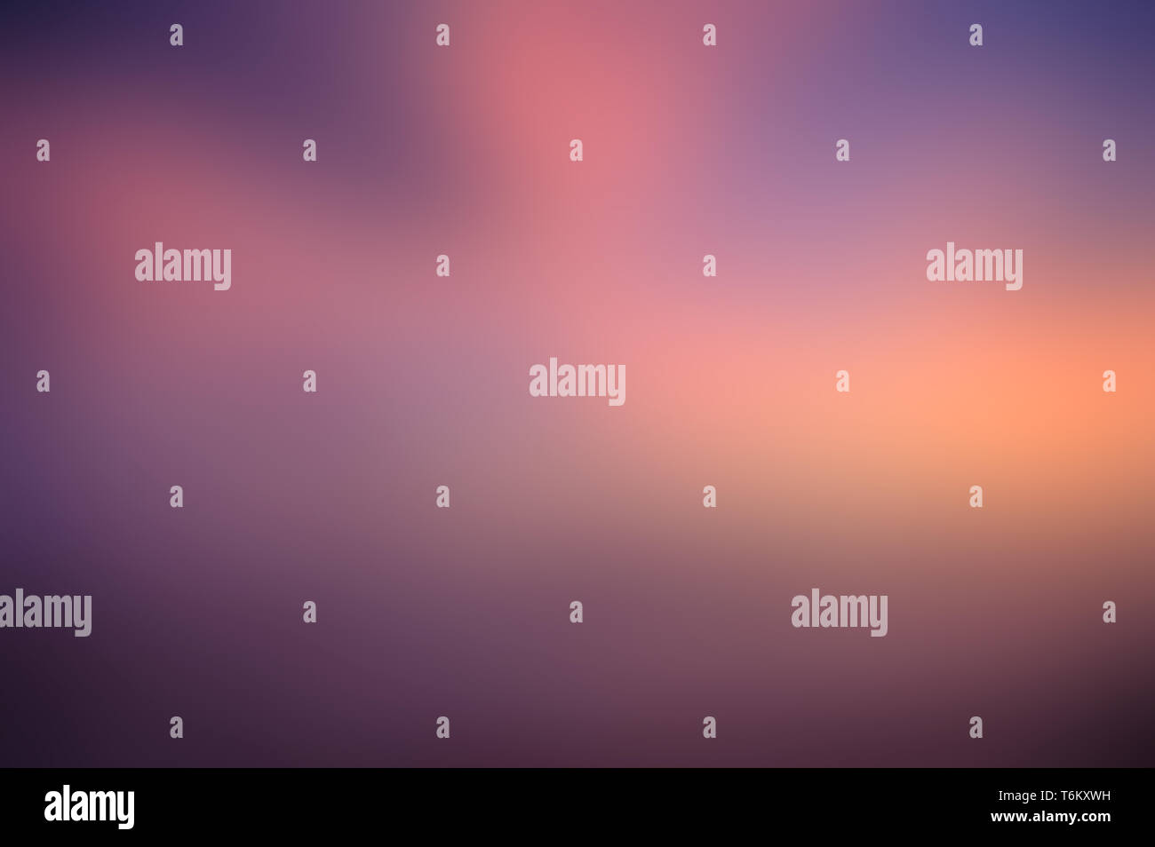 Blau Rosa blur Orange Violett Gelb abstrakt Hintergrund Stockfoto