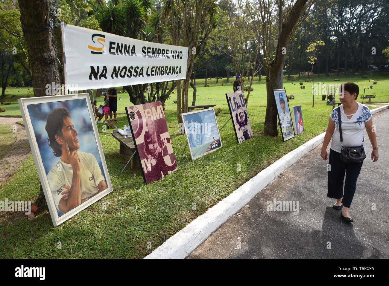 Grab ayrton senna -Fotos und -Bildmaterial in hoher Auflösung – Alamy