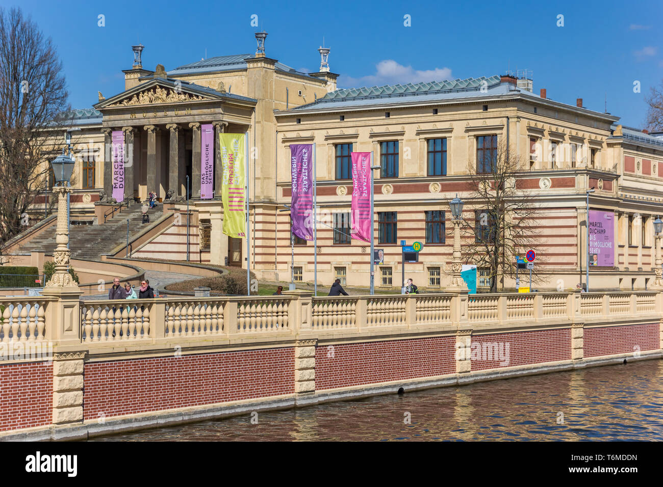 State Museum am See in Schwerin, Deutschland Stockfoto