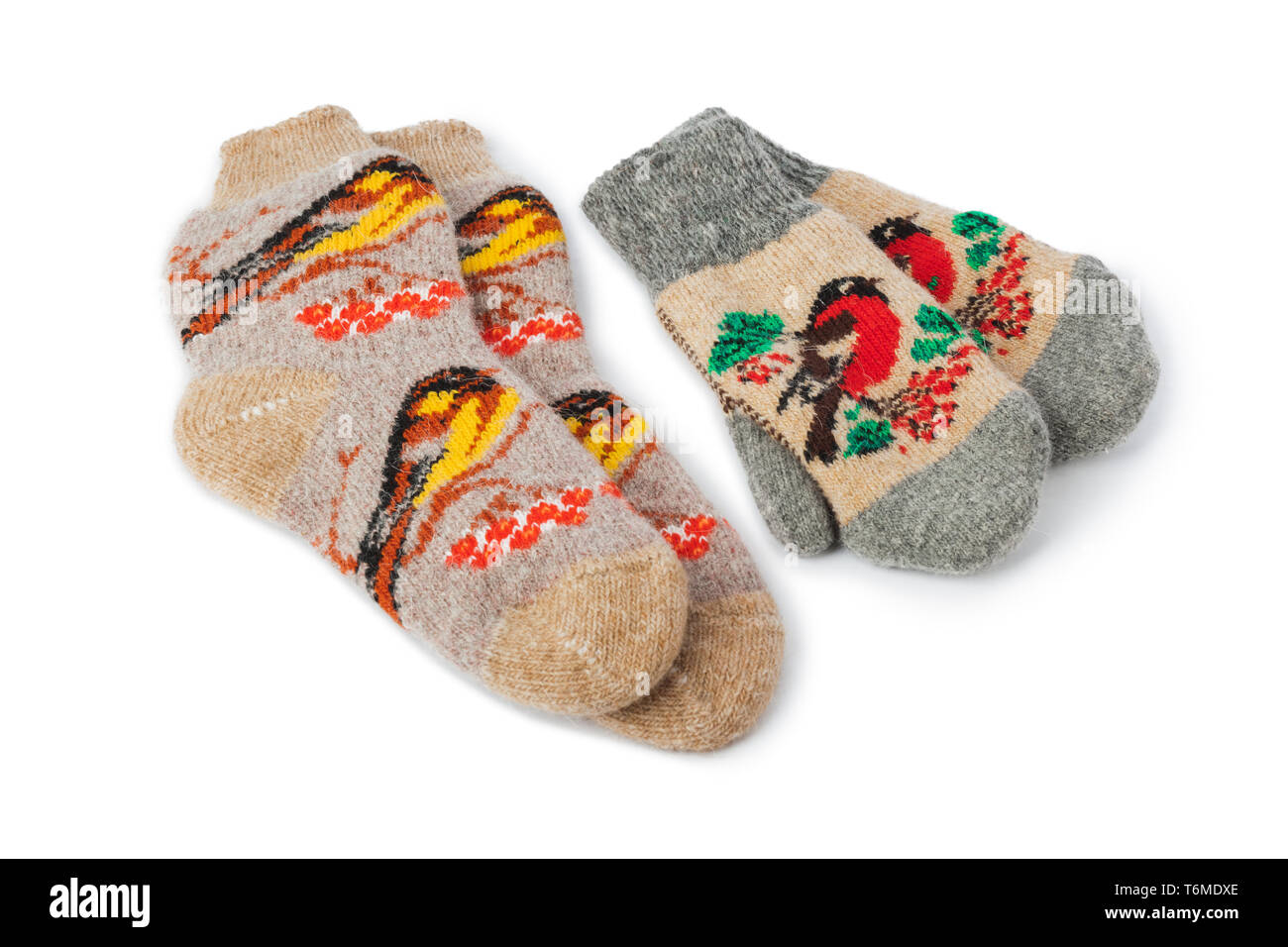 Wolle Winter Kleidung Stockfoto