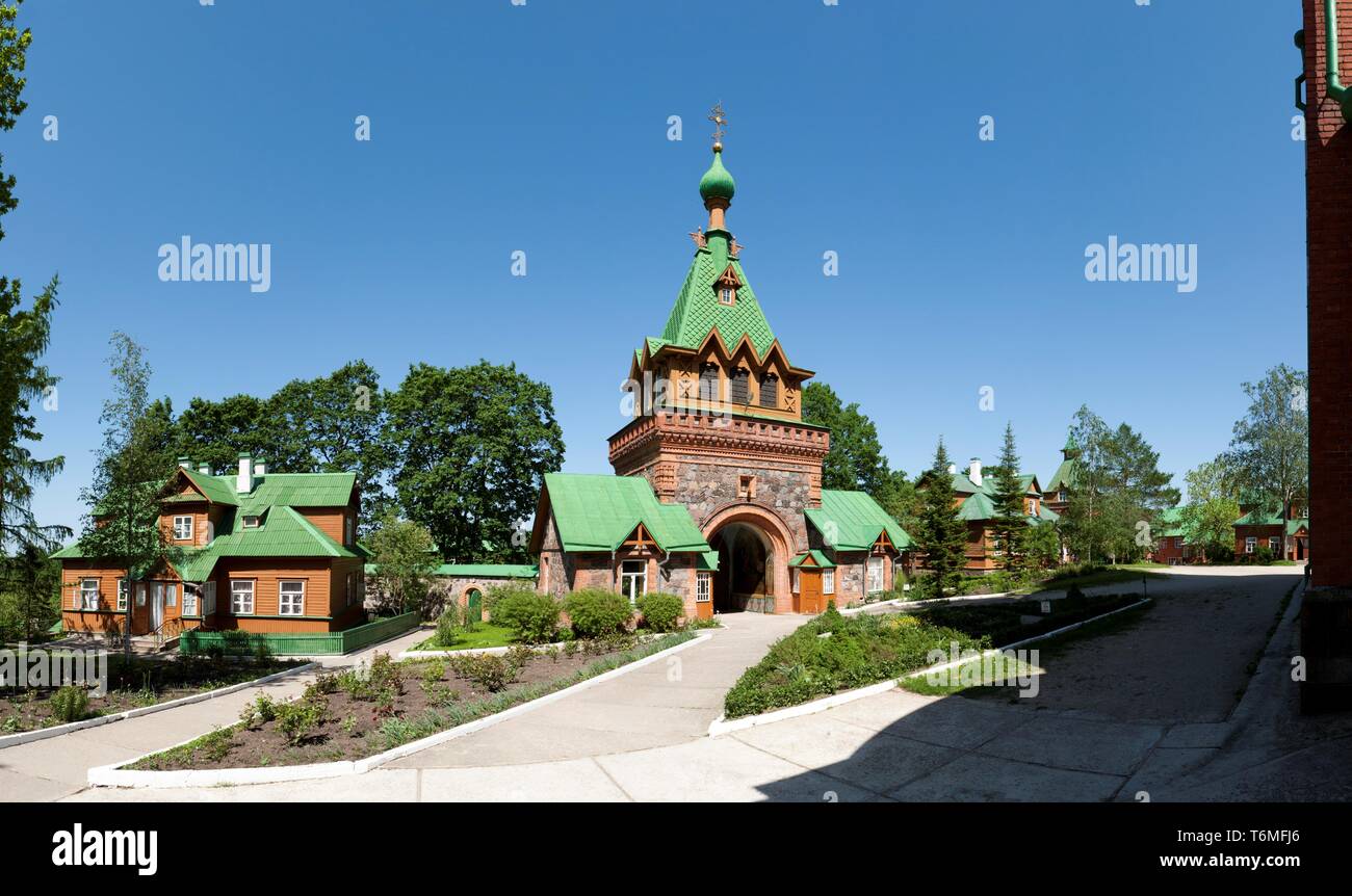 KuremÃ ¤ e Nonnenkloster in Osteuropa Estland Stockfoto