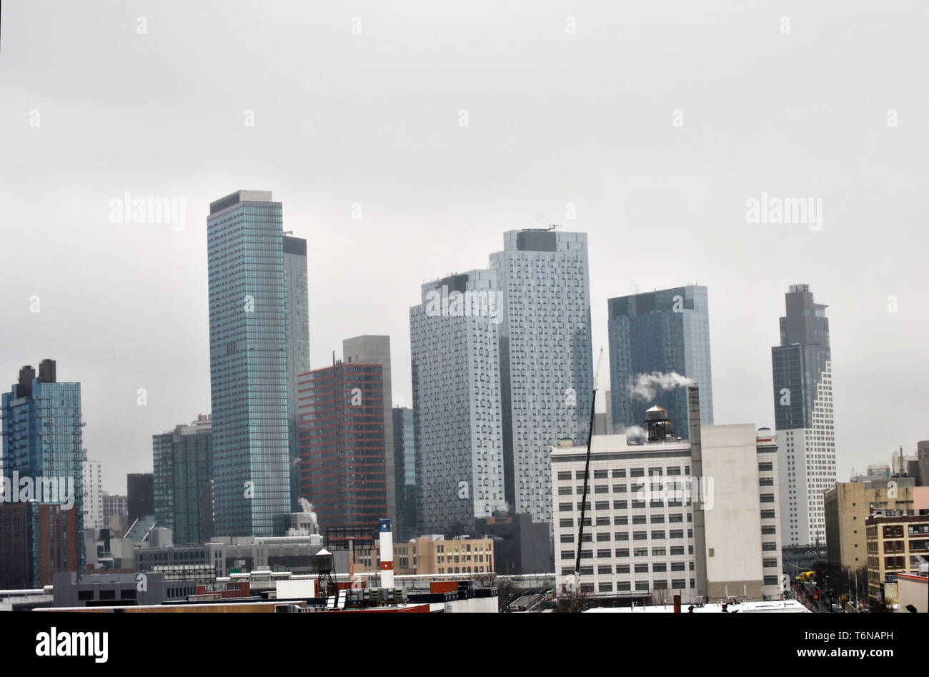 New York City Sky Scrappers Stockfoto