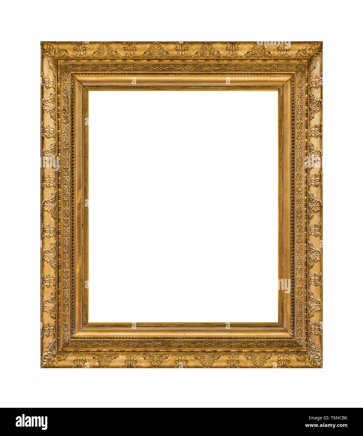 Alte hölzerne Bilderrahmen Stockfoto