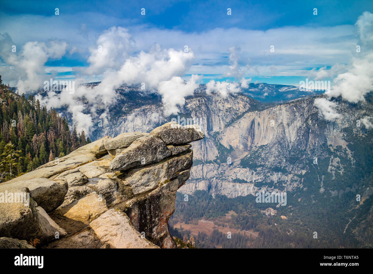 Half Dome im Yosemite-Nationalpark, Kalifornien Stockfoto