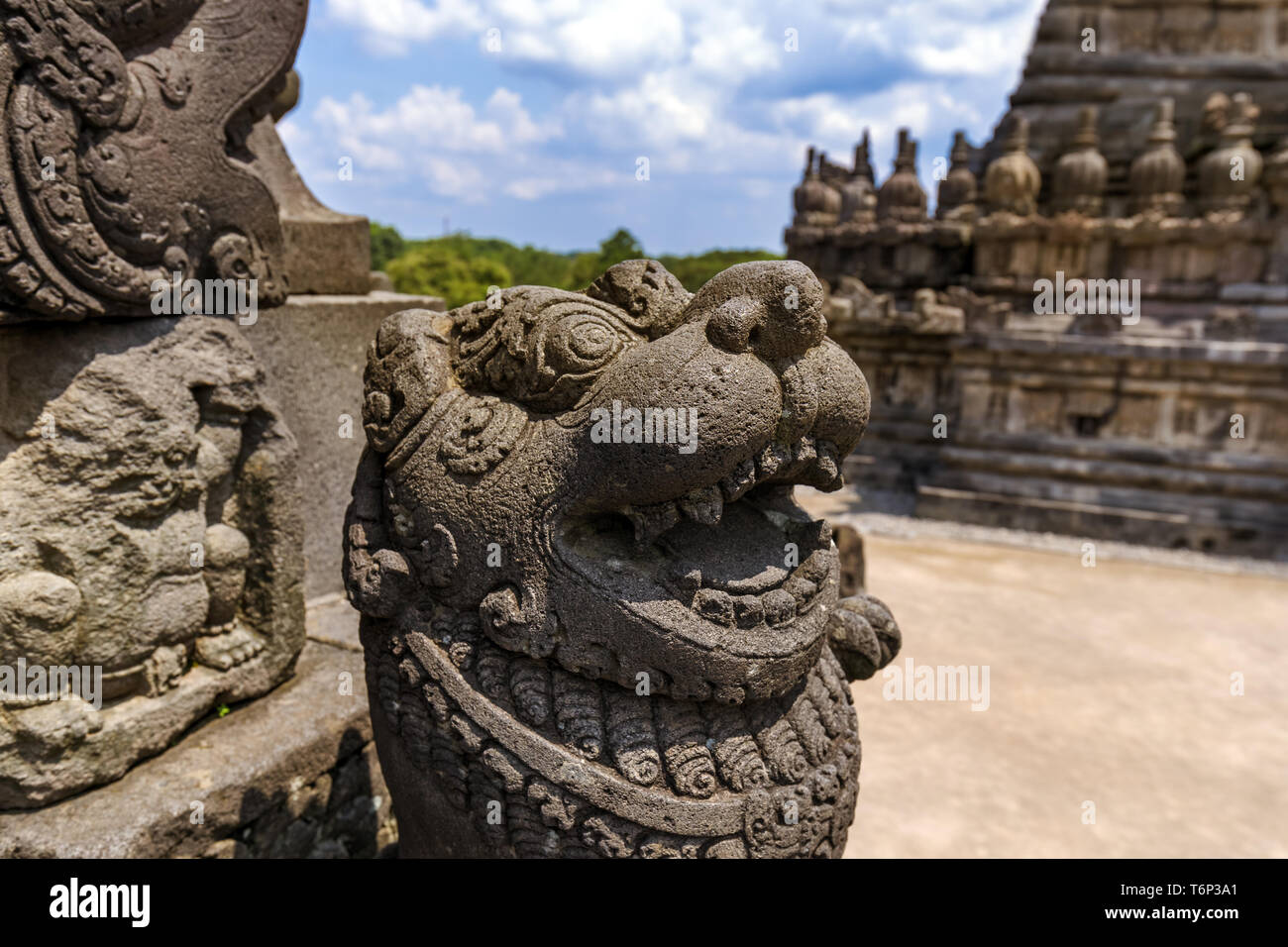 Prambanan Tempel in der Nähe von Yogyakarta auf der Insel Java - Indonesien Stockfoto