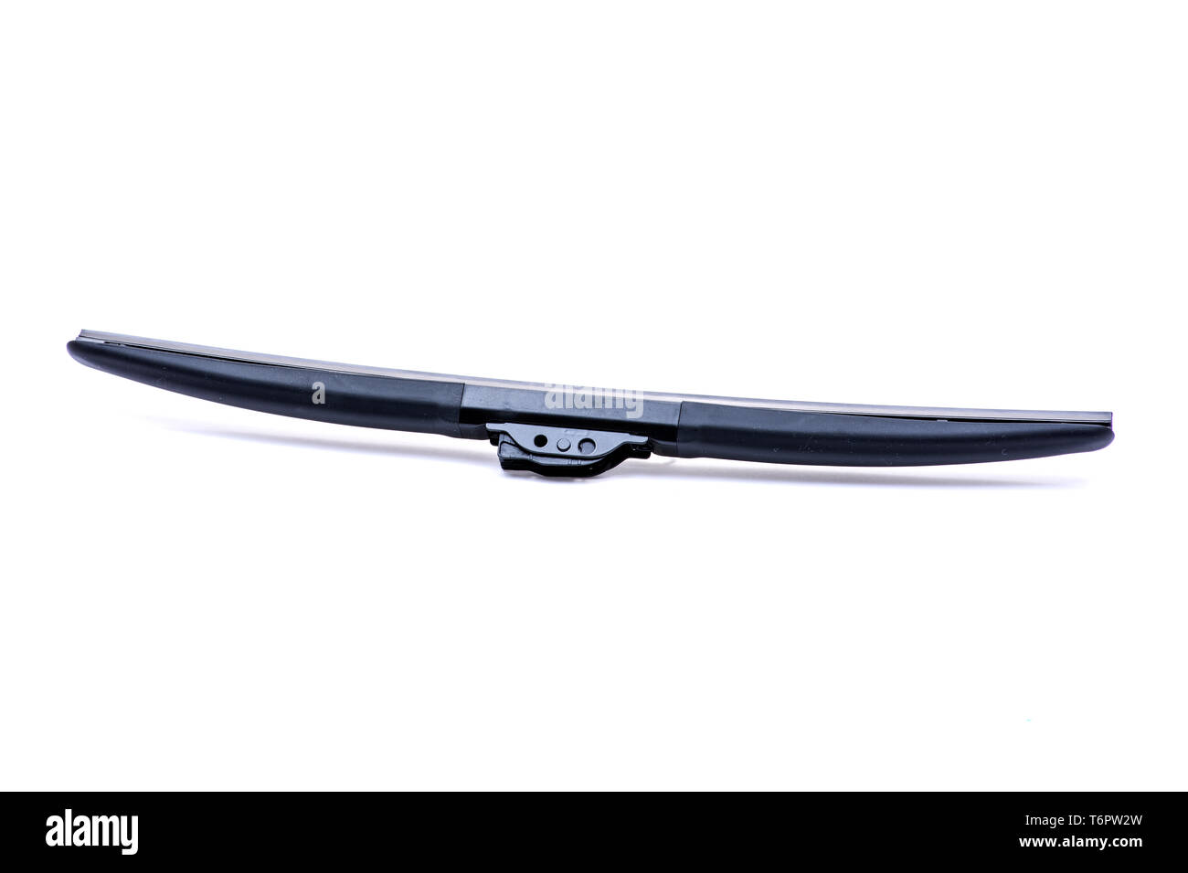 Scheibenwischer für Autos auf weißem Hintergrund. Stockfoto