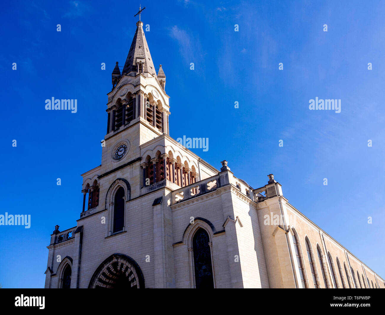 Eglise Saint Paul. Montlucon. Allier. Der Auvergne. Frankreich Stockfoto