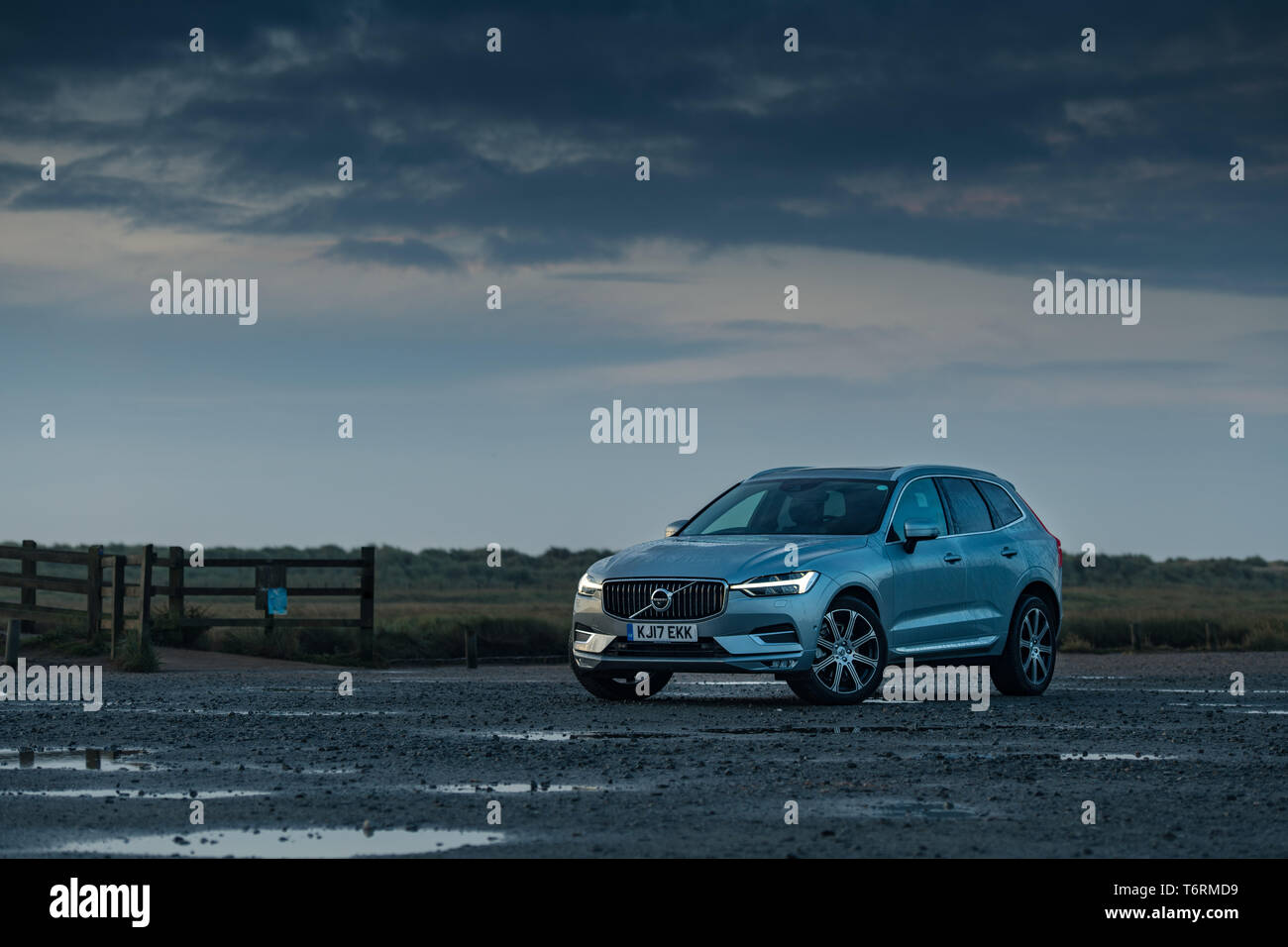 Volvo XC60 in Walberswick, Suffolk Stockfoto