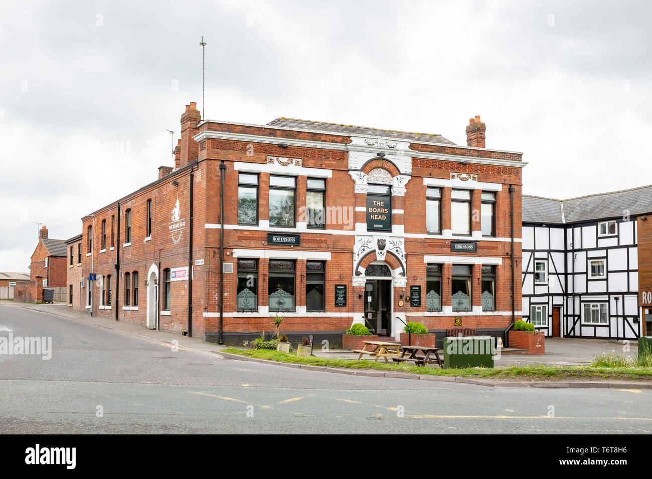 Die Boars Head Hotel in Northwich Cheshire UK Stockfoto