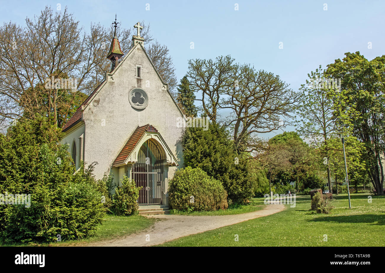 St. Michael Kapelle, der alte Friedhof, Singen/Hohentwiel Stockfoto