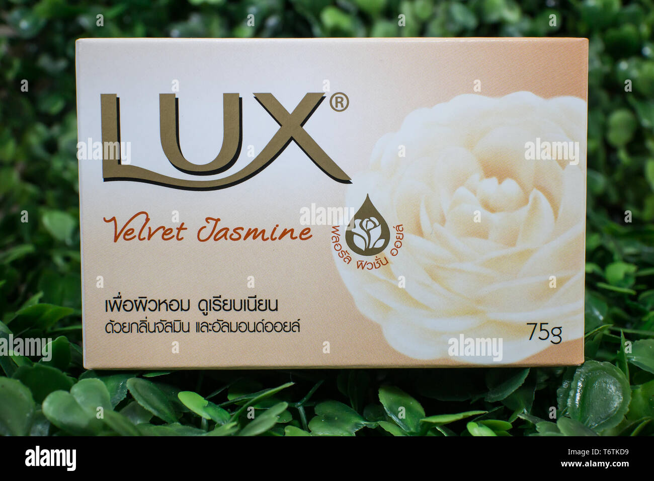 Chiangmai, Thailand - 2. Mai 2019: LUX Seife. Globale Marke von Unilever  entwickelt. In Thailand, und der Verkauf von Unilever Thailand  Stockfotografie - Alamy