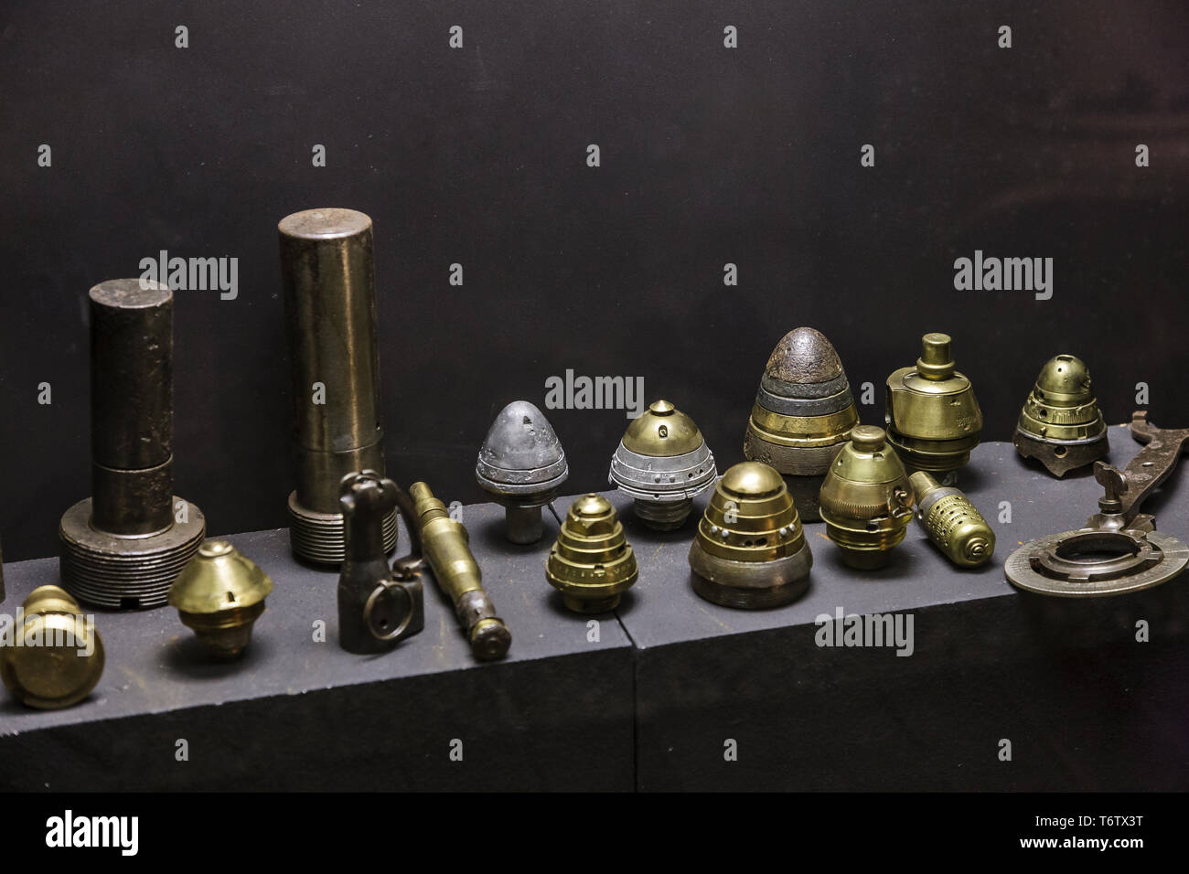Rovereto: Collezione di artiglierie 1914 - 1918. [ENG] Rovereto: Sammlung von Artillerie, 1914 - 1918. Stockfoto