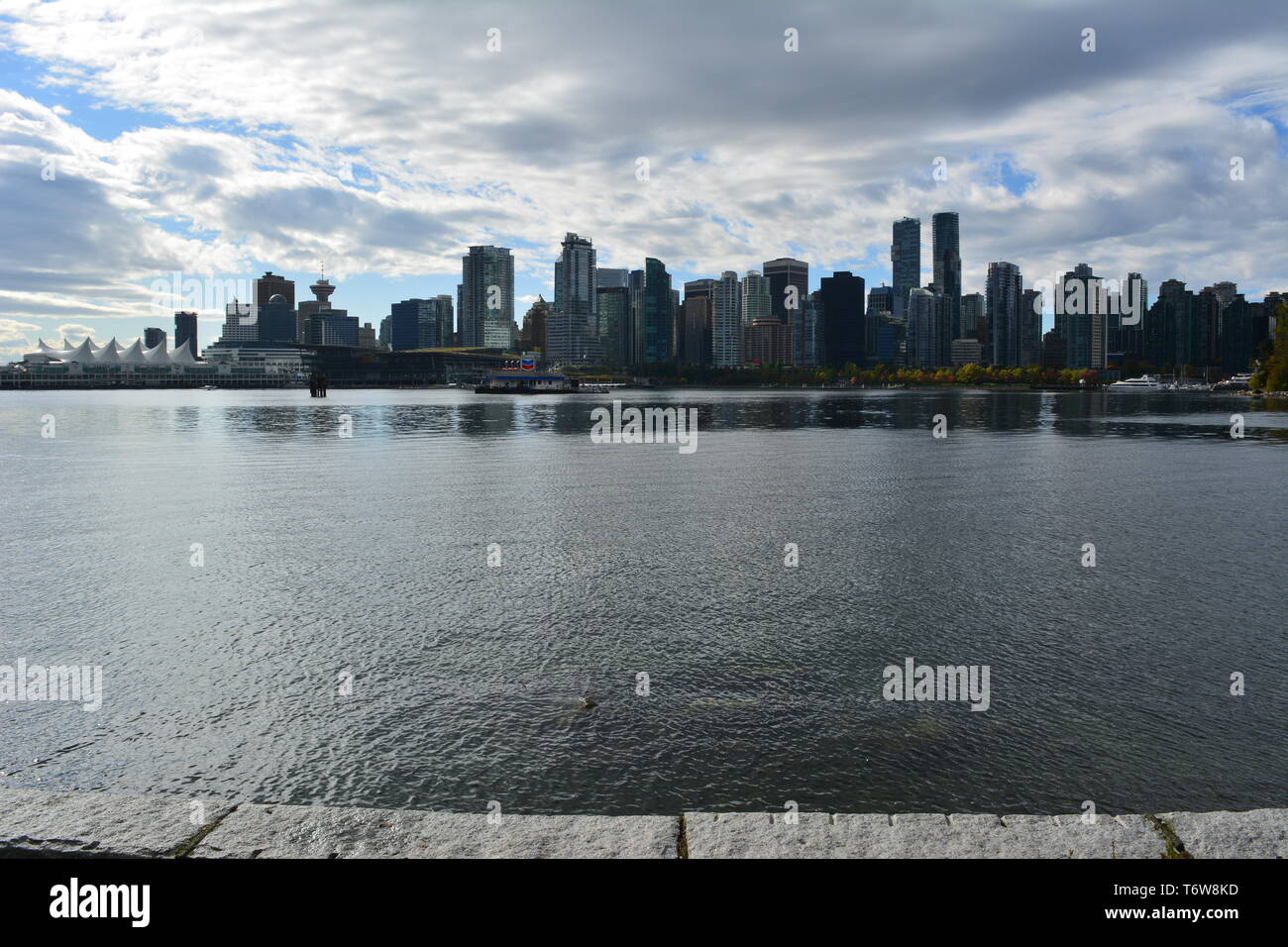 Skyline von Vancouver Stockfoto