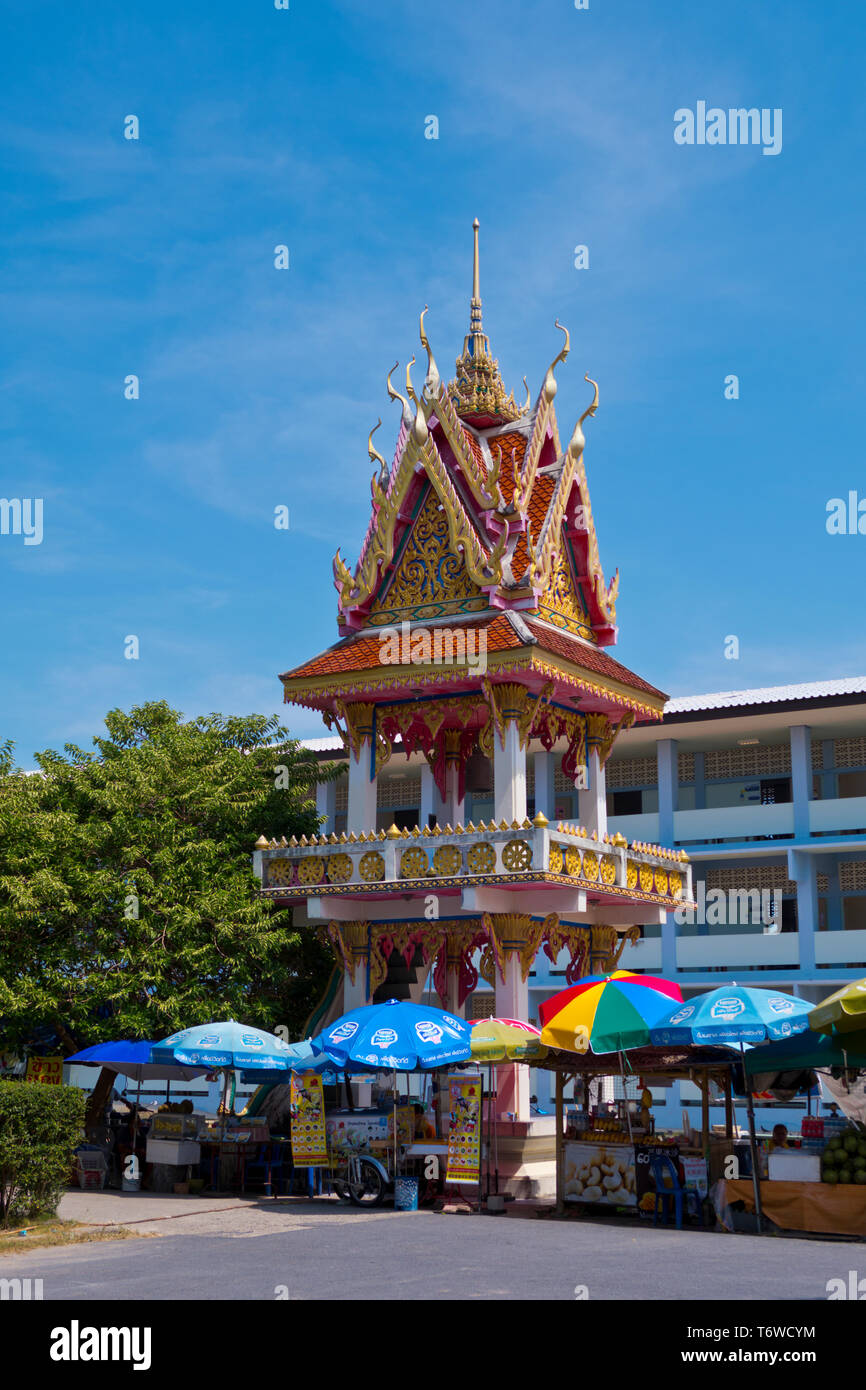 Wat Sawang Arom, Rawai, Phuket, Thailand Stockfoto