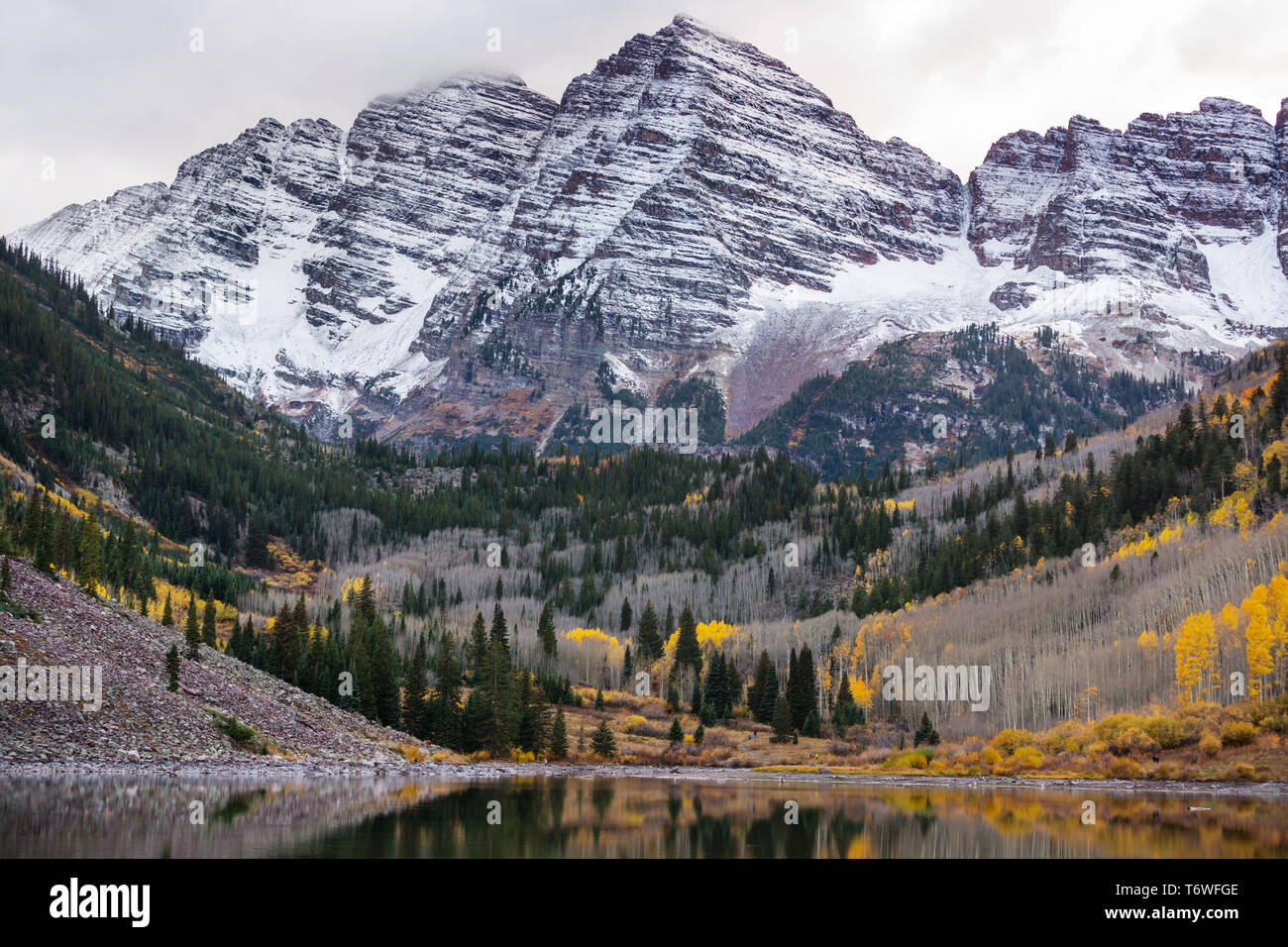 Herbst in Colorado Stockfoto