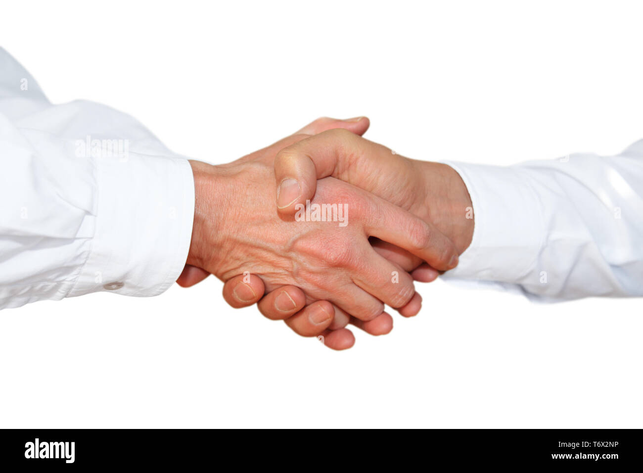 Geste Serie, Händeschütteln, Handshake Stockfoto