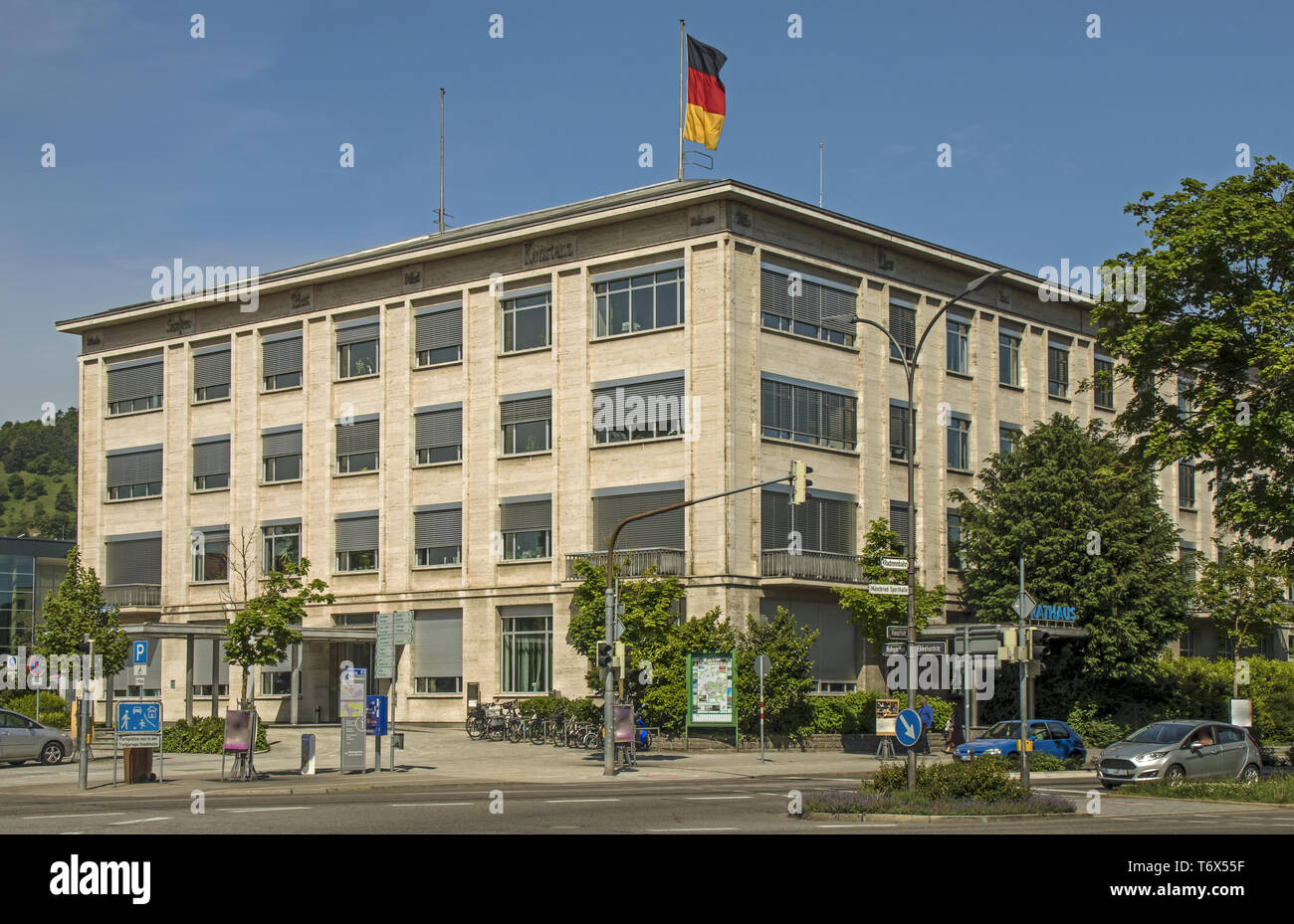 Rathaus in Singen/Hohentwiel Stockfoto