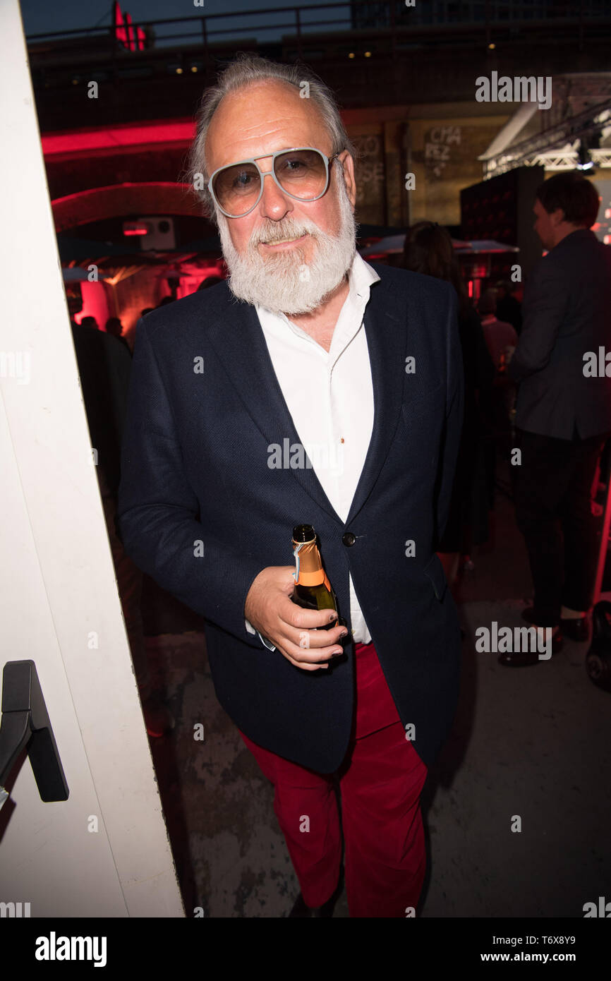 Berlin, Deutschland. 02 Mai, 2019. Musiker Friedrich Liechtenstein bei der Präsentation der "New Faces Award". Quelle: Jörg Carstensen/dpa/Alamy leben Nachrichten Stockfoto