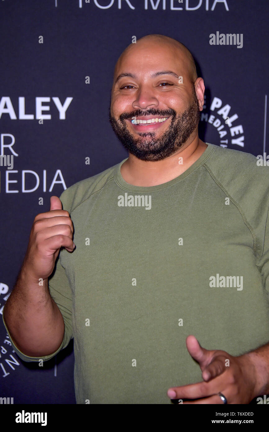 Beverly Hills, USA. 01 Mai, 2019. Colton Dunn in der PaleyLive uperstore Veranstaltung: Ein Abend in der "Wolke 9" an der Paley Center für Medien. Beverly Hills, 01.05.2019 | Verwendung der weltweiten Kredit: dpa/Alamy leben Nachrichten Stockfoto