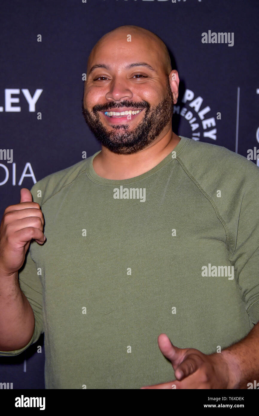 Beverly Hills, USA. 01 Mai, 2019. Colton Dunn in der PaleyLive uperstore Veranstaltung: Ein Abend in der "Wolke 9" an der Paley Center für Medien. Beverly Hills, 01.05.2019 | Verwendung der weltweiten Kredit: dpa/Alamy leben Nachrichten Stockfoto