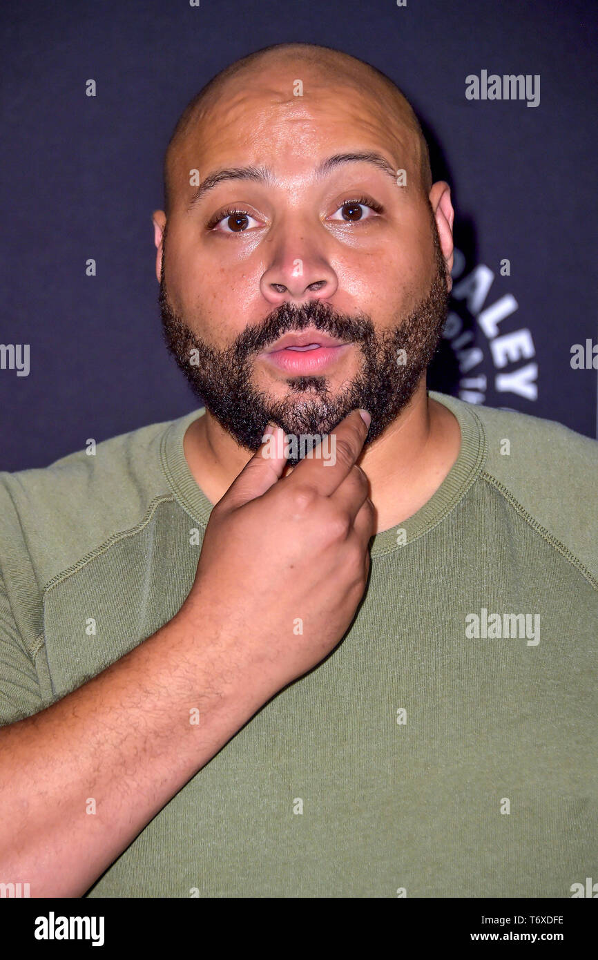 Beverly Hills, USA. 01 Mai, 2019. Colton Dunn in der PaleyLive uperstore Veranstaltung: Ein Abend in der "Wolke 9" an der Paley Center für Medien. Beverly Hills, 01.05.2019 | Verwendung der weltweiten Kredit: dpa/Alamy leben Nachrichten Stockfoto