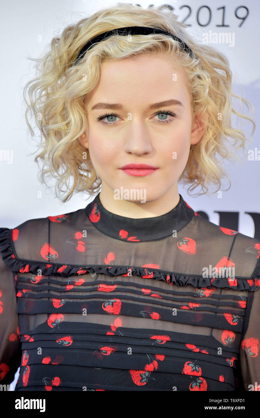 Julia Garner die Teilnahme an der "Emmy für Ihre Betrachtung' Bei Bravo TV-Serie 'Dirty John' am Wolf Theater am 2. Mai 2019 in Los Angeles, Kalifornien. Stockfoto