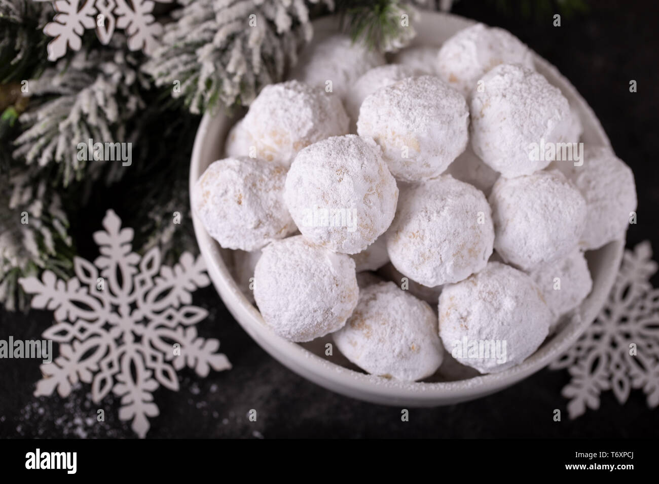 Traditionelle Weihnachtsplätzchen Stockfoto