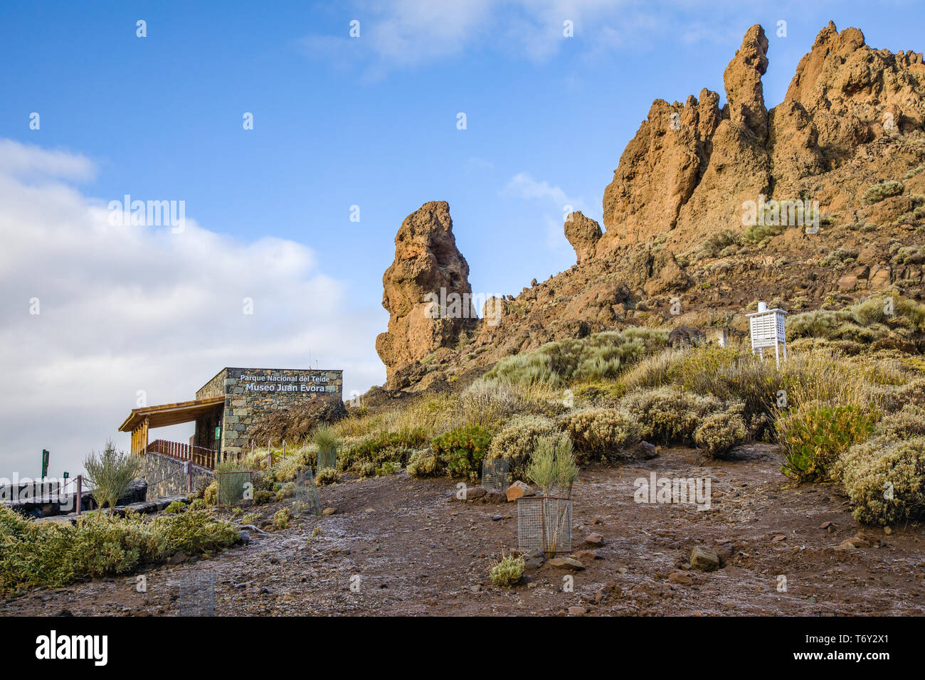 Teide Nationalpark Museum. Teneriffa, Kanarische Inseln, Spanien Stockfoto