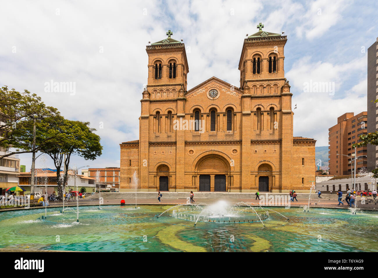 Metropolitan Kathedrale von Medellin Kolumbien Stockfoto