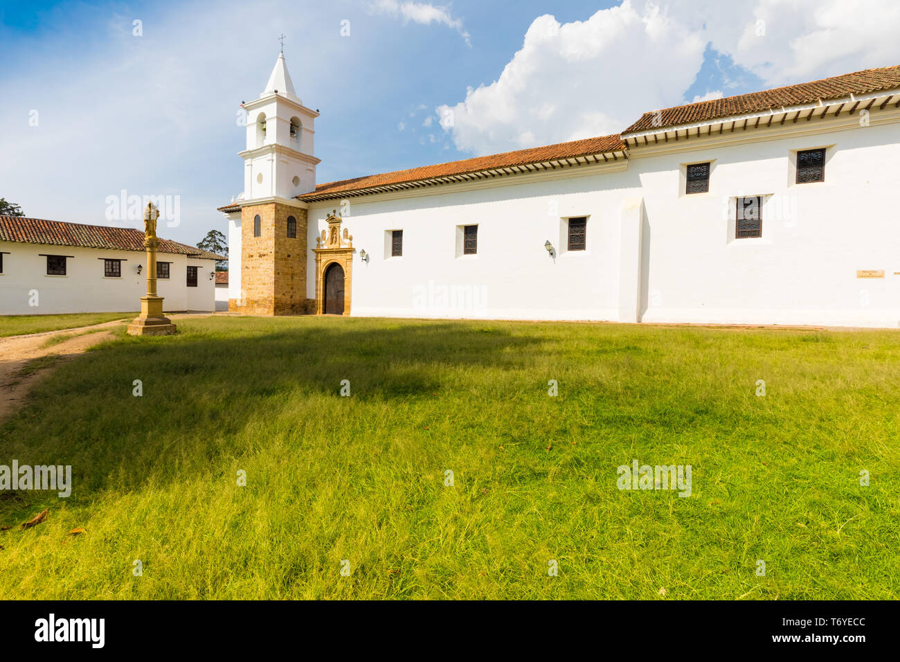 Kloster der barfüßigen Karmeliten, Villa de Leyva Stockfoto