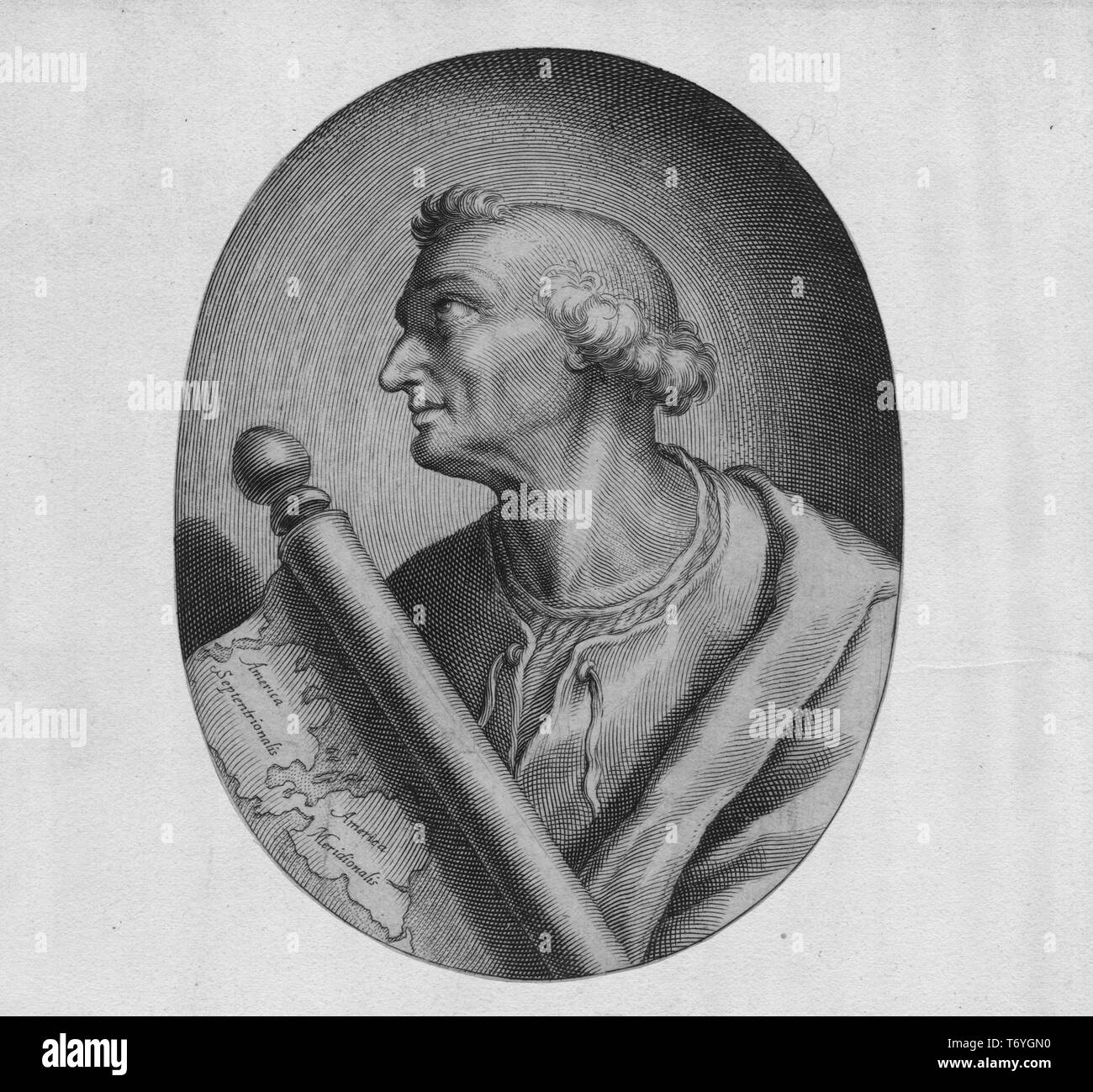 Amerigo vespucci italian navigator Fotos und Bildmaterial in hoher