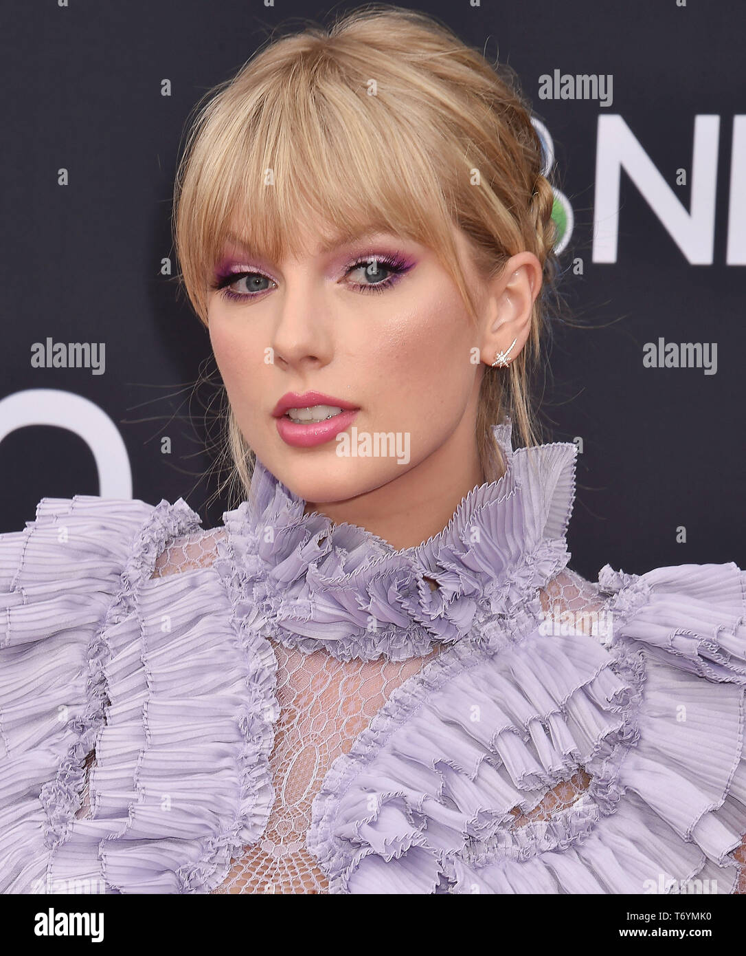 LAS VEGAS, NV - Mai 01: Taylor Swift besucht die 2019 Billboard Music Awards im MGM Grand Garden Arena am 1. Mai 2019 in Las Vegas, Nevada. Stockfoto
