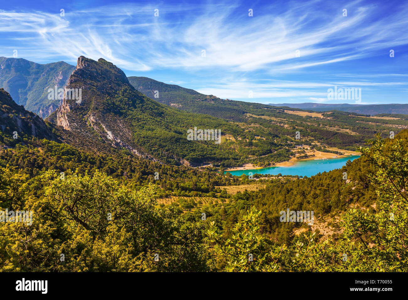 Provence Alpes - Côte d'Azur, Frankreich. Stockfoto