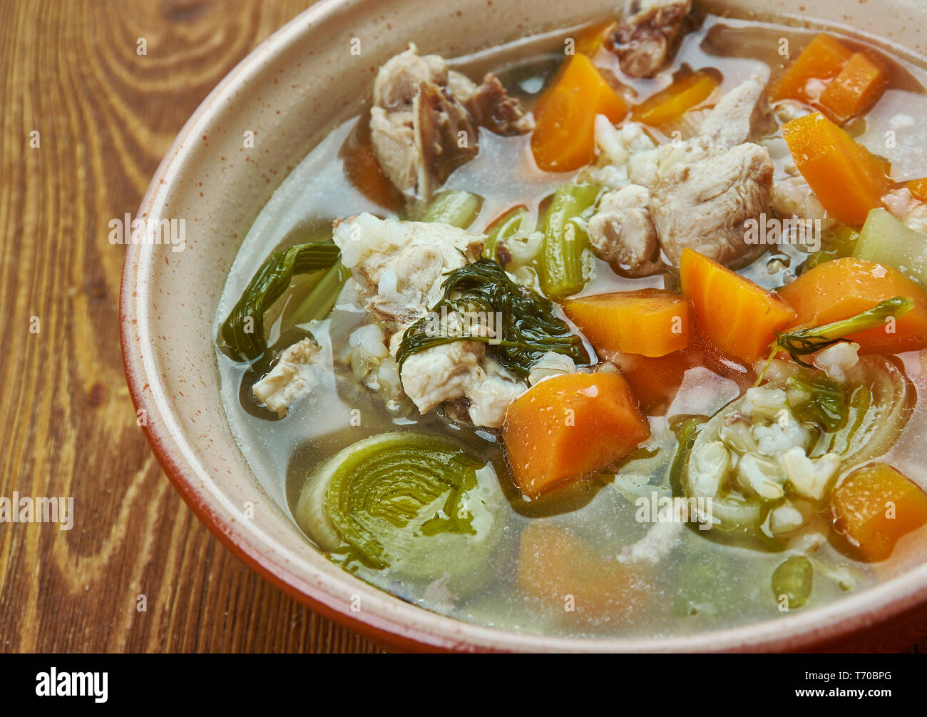 North Woods wilder Reis Suppe Stockfoto