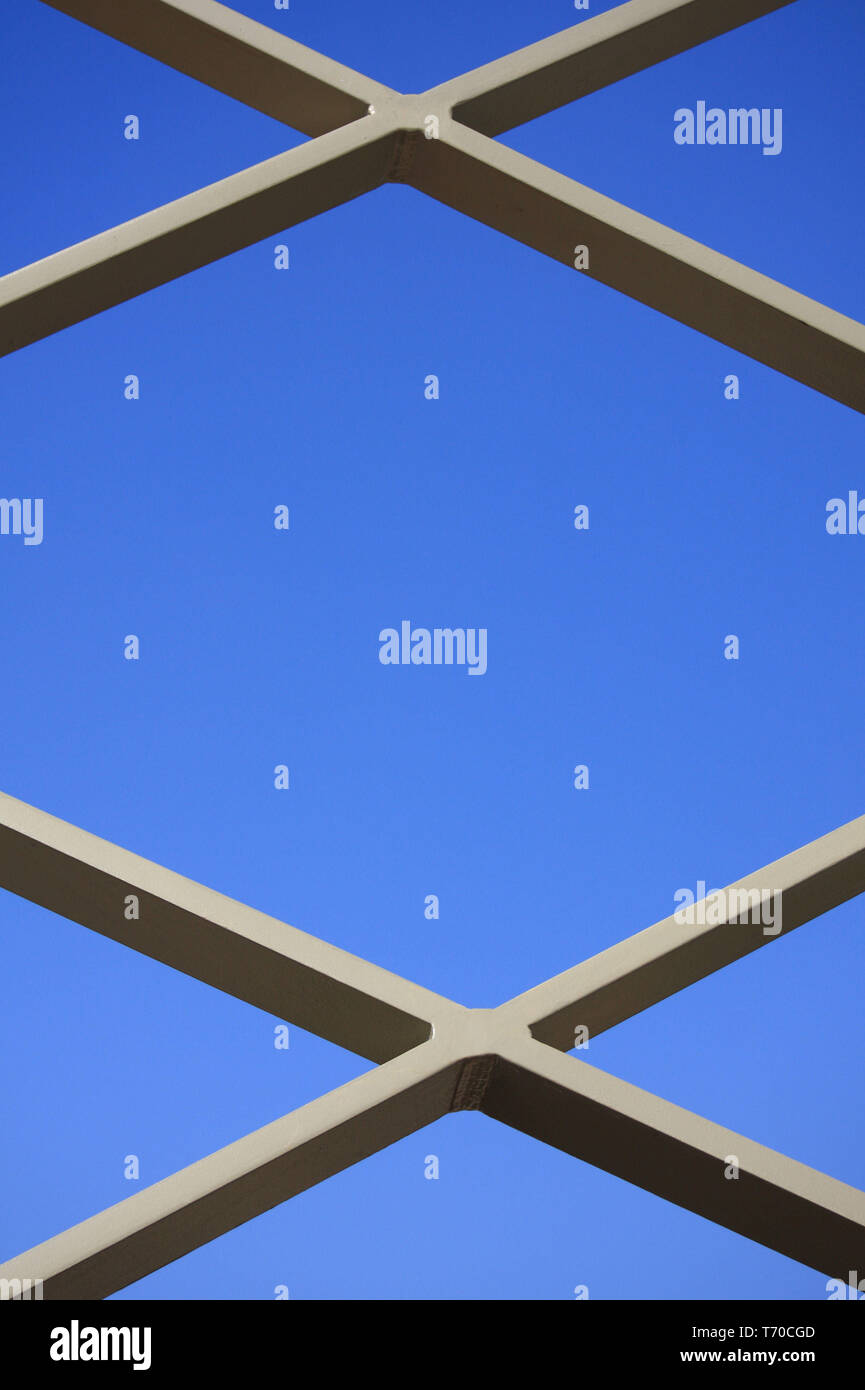 Brücke struts Ausschnitt Stockfoto