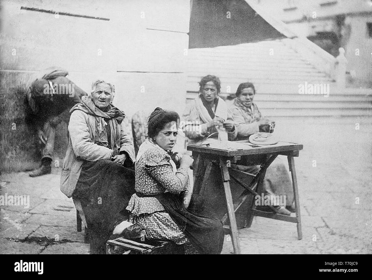 Amalfi, Kampanien, Italien 1910. Stockfoto