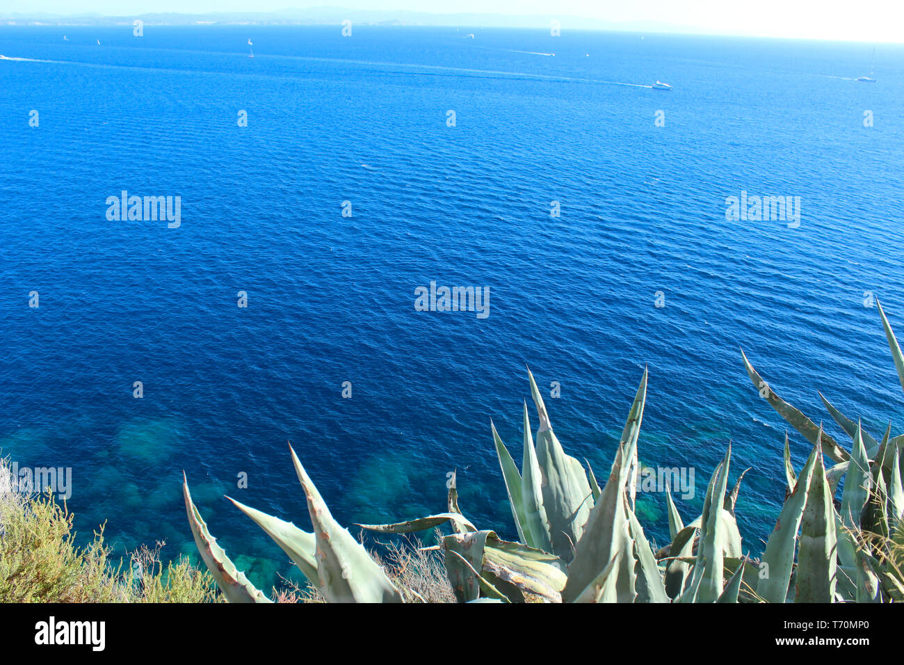Das Mittelmeer von Bonifacio (Frankreich Stockfotografie - Alamy