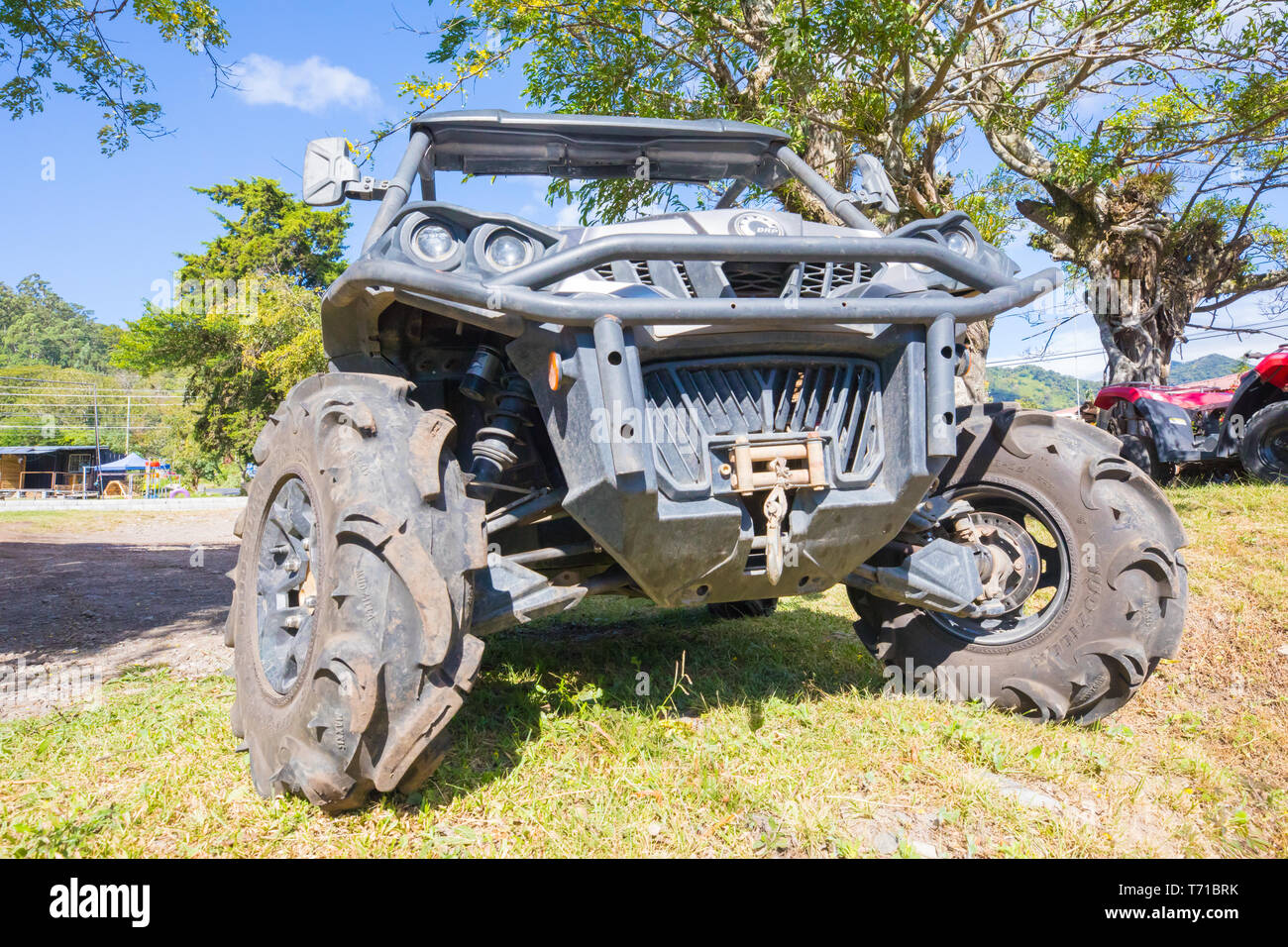 All terrain vehicle Boquete Panama Stockfoto