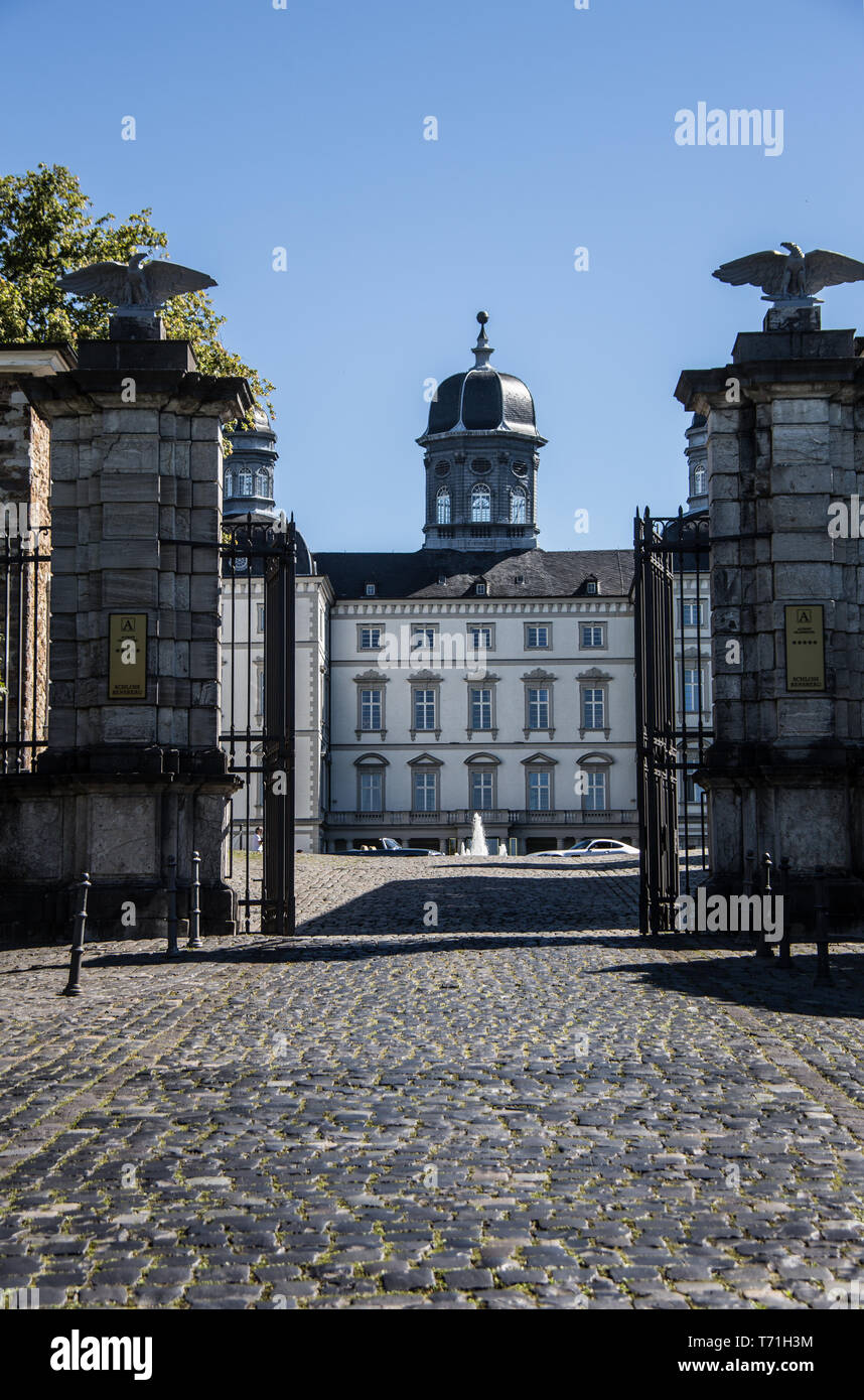 Schloss Bensberg im Bergischen Land Stockfoto