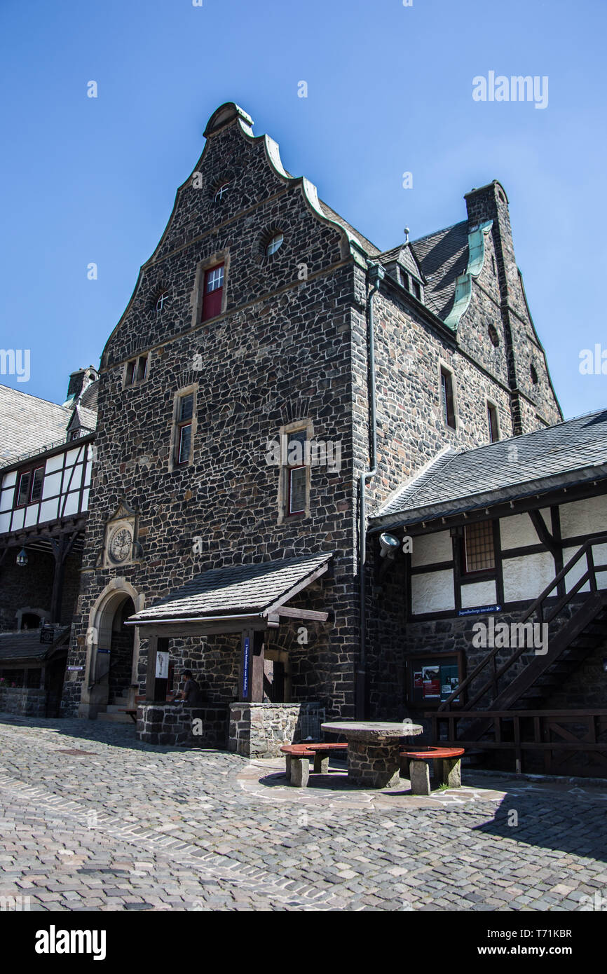 Burg Altena im Märkischen Kreis Stockfoto