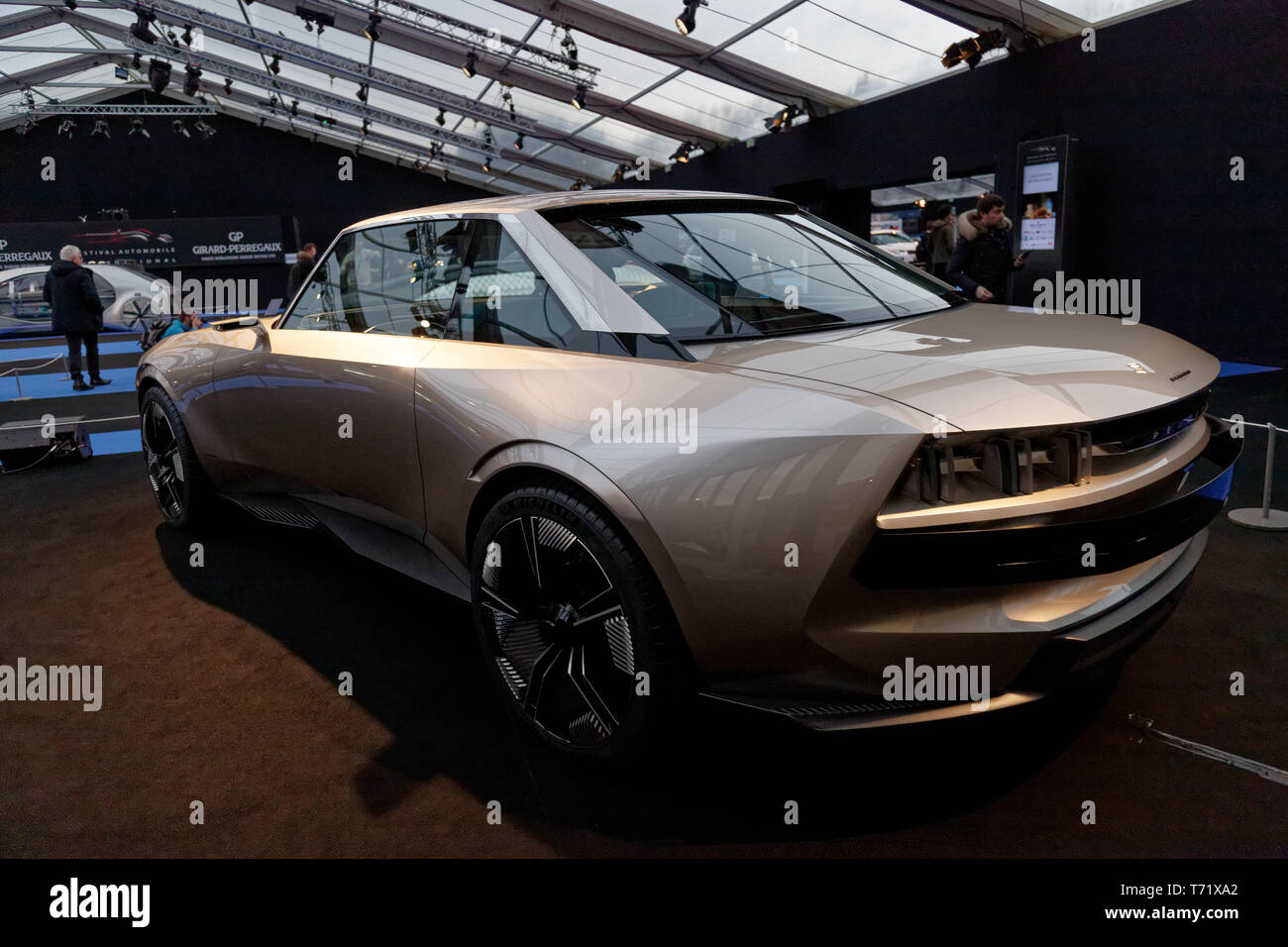 Peugeot E-Legende Konzept, Grand Prix der schönsten Concept Car auf der 34. Internationalen Automobil Festival. ©: V Phitoussi/Alamy Stock Foto Stockfoto