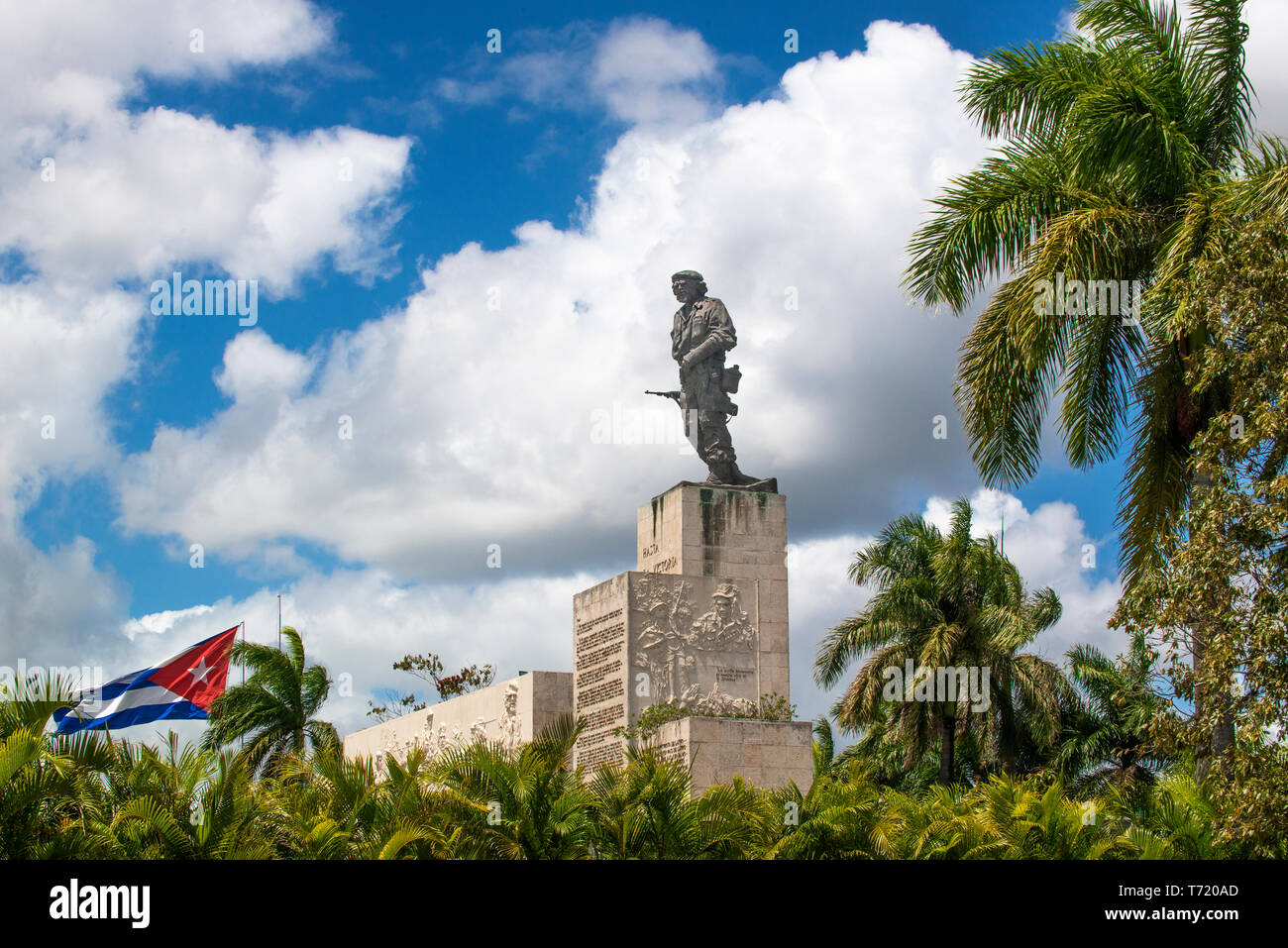 Che Guevara Monument und Mausoleum. Santa Clara wurde Ende 1958 von der letzten Schlacht in der Kubanischen Revolution. Stockfoto