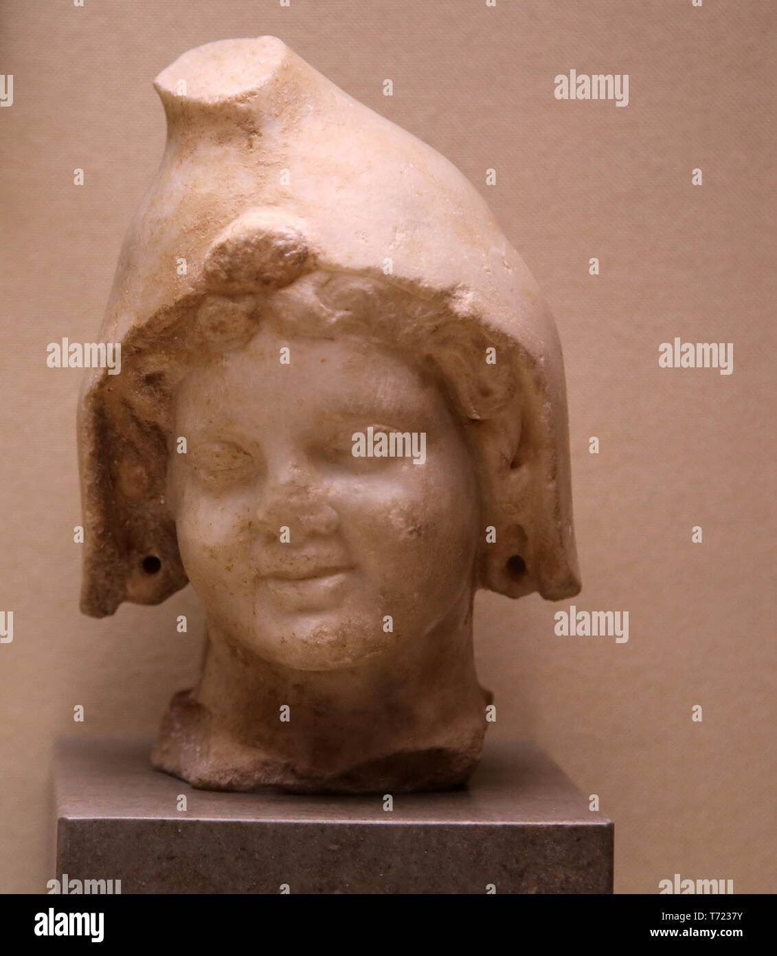 Attis. Gefährtin von Cybele. Das archäologische Museum von Sevilla. Andalusien. Spanien. Stockfoto