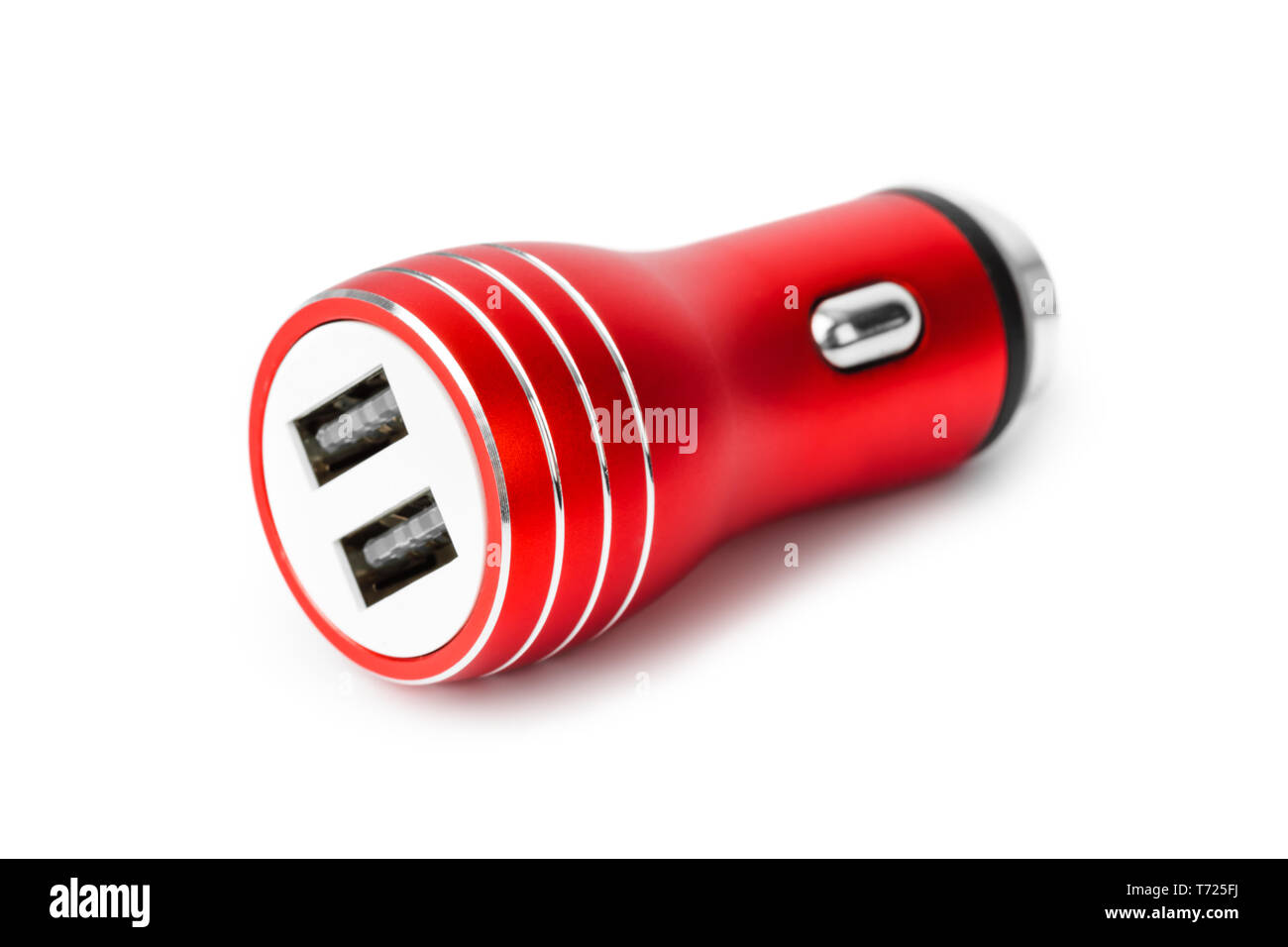 Dual-USB-KFZ-Ladegerät Stockfoto
