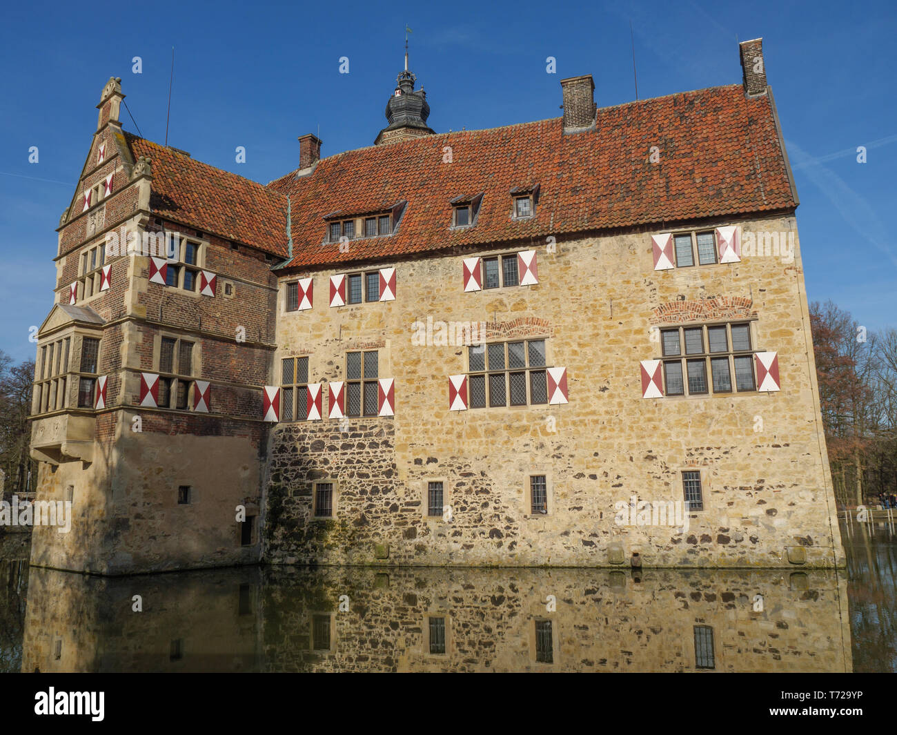 Deutsche Schloss Stockfoto